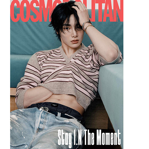 COSMOPOLITAN MAGAZINE 2025.12 - STRAY KIDS I.N COVER (PRE-ORDER)