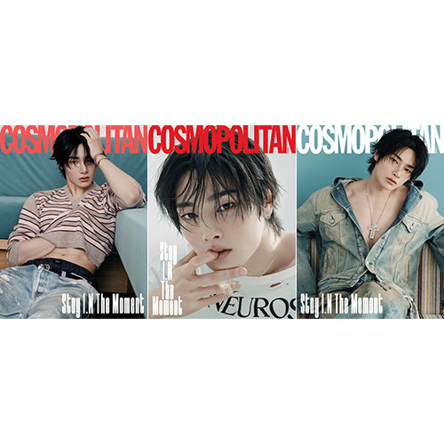 COSMOPOLITAN MAGAZINE 2025.12 - STRAY KIDS I.N COVER (PRE-ORDER)