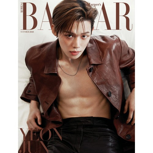 HARPER'S BAZAAR KOREA 2026.10 - TXT YEONJUN COVER (PRE-ORDER)