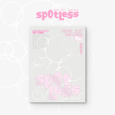TWICE 2027 SEASON'S GREETINGS - SPOTLESS + APPLEMUSIC PHOTOCARD (PRE-ORDER)