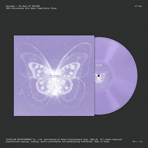 TAEYEON 1ST COMPILATION ALBUM - PANORAMA : THE BEST OF TAEYEON (LP VER.) (PRE-ORDER)
