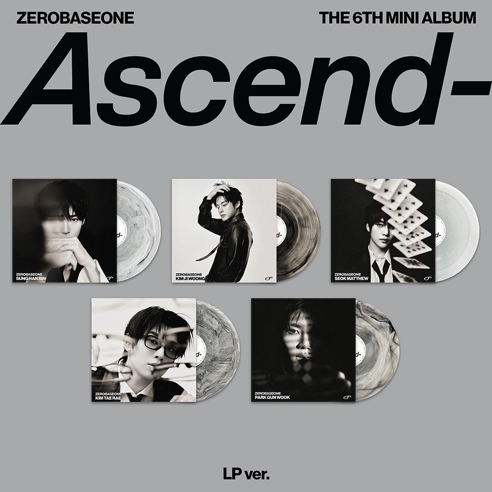 ZEROBASEONE 6TH MINI ALBUM - ASCEND- (LP VER.) (PRE-ORDER)