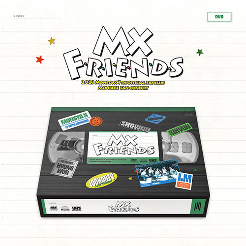 MONSTA X 2023 7TH OFFICIAL FANCLUB MONBEBE FAN-CONCERT <MX FRIENDS> (DVD)