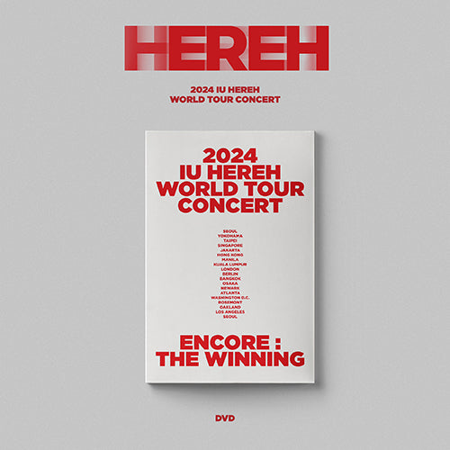 IU 2024 [HEREH] WORLD TOUR CONCERT (BLU-RAY / DVD) (PRE-ORDER)