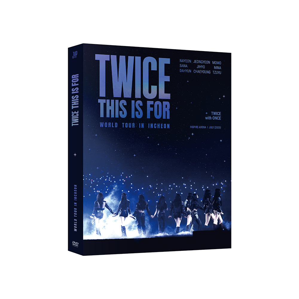 TWICE [THIS IS FOR] WORLD TOUR IN INCHEON (DVD) – SubK Shop