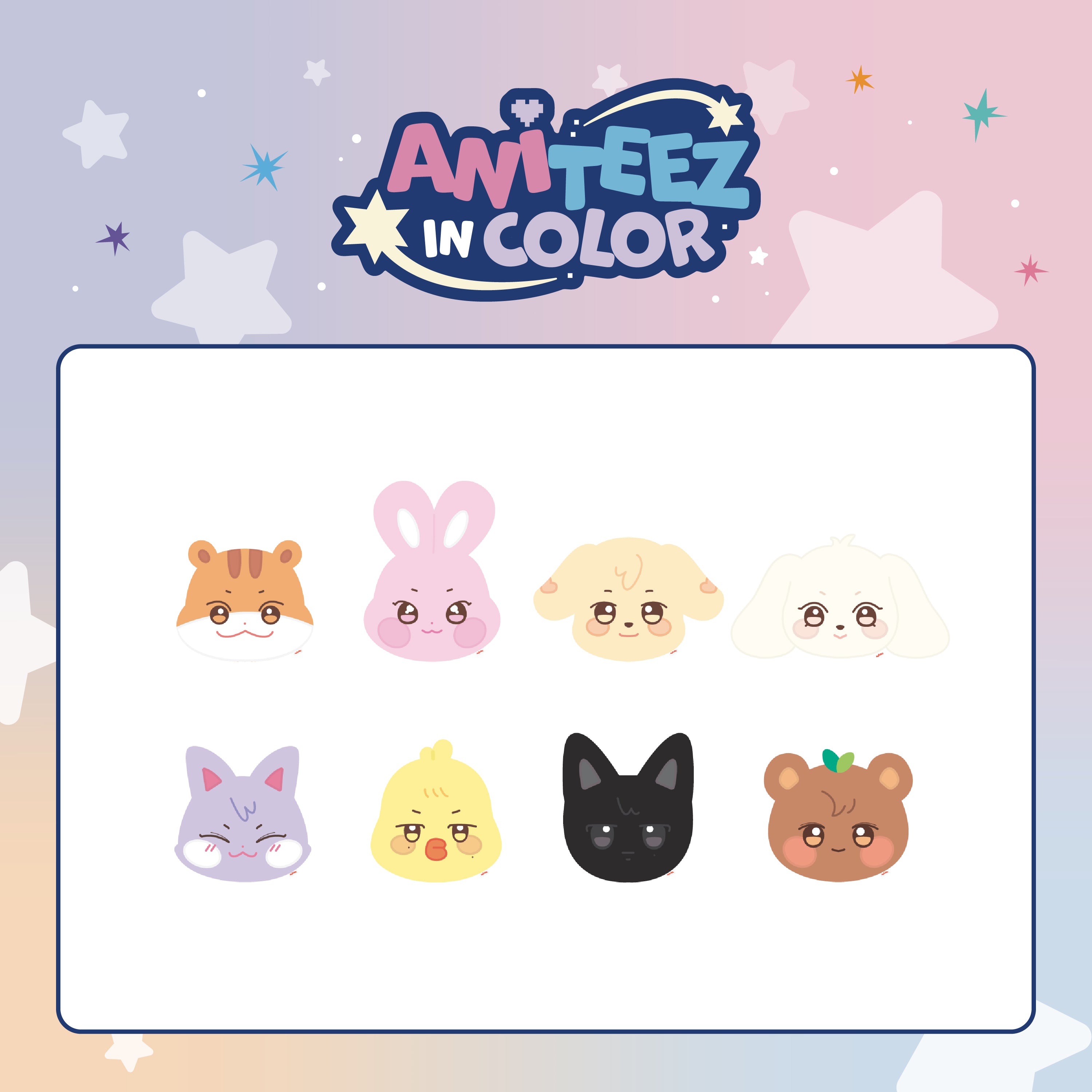 ATEEZ X ANITEEZ POP-UP STORE [ANITEEZ IN COLOR] OFFICIAL MD - 03. ANITEEZ PLUSH CUSHION (PRE-ORDER)