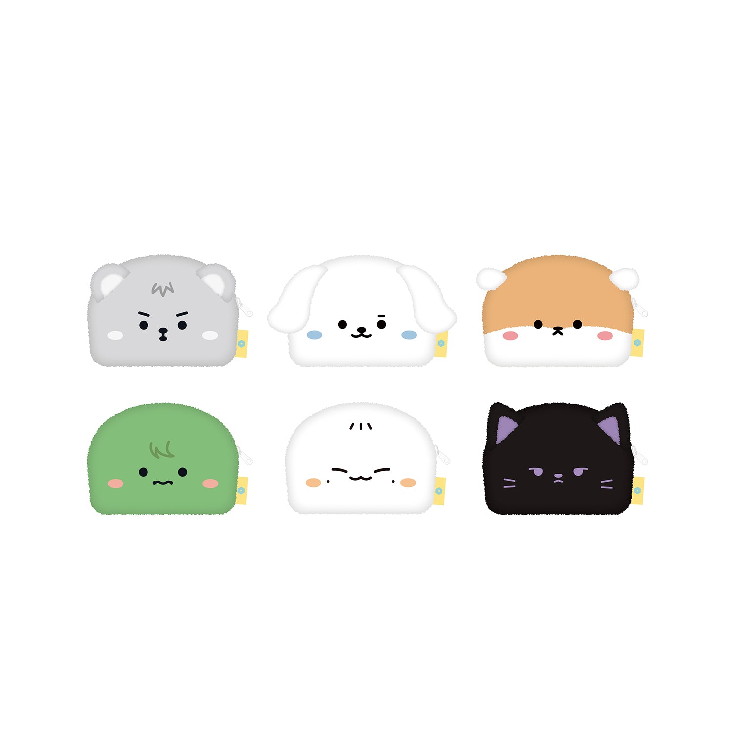 MONSTA X POP-UP STORE MONMUNGCHI X : WELCOME PARTY OFFICIAL MD - 04. MONMUNGCHI X PLUSH POUCH