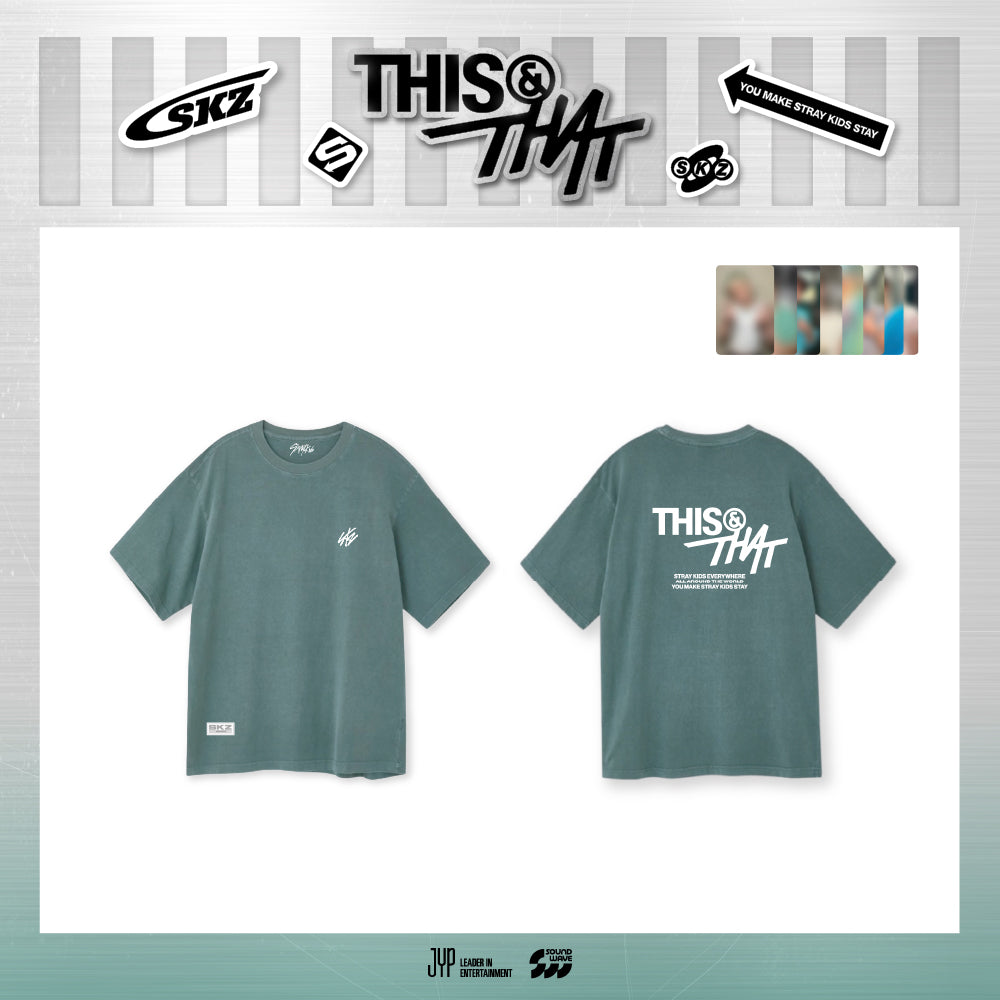 STRAY KIDS [THIS & THAT] POP-UP STORE OFFICIAL MD - 09. T-SHIRT (WEEK 1) (PRE-ORDER)