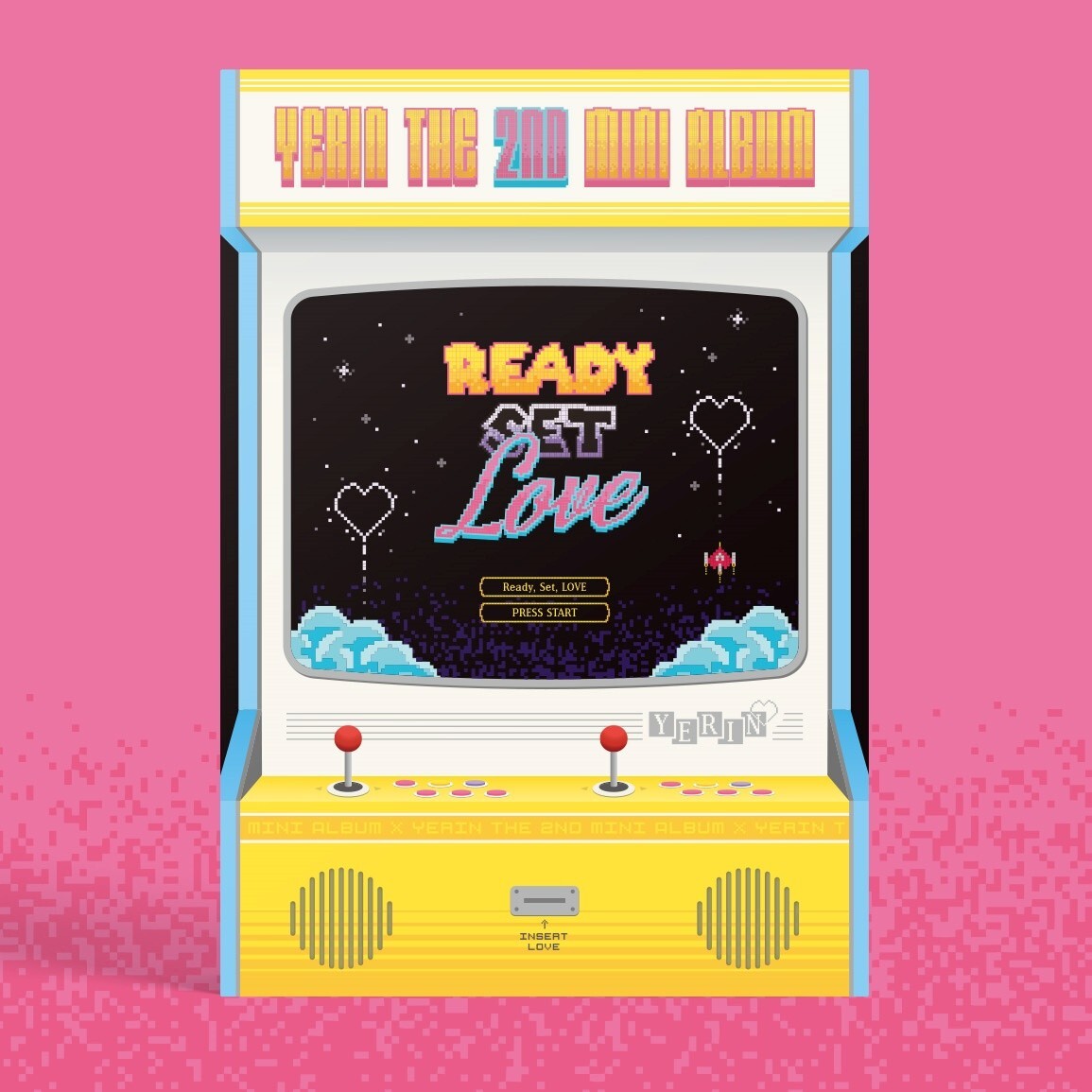 YERIN 2ND MINI ALBUM - READY, SET, LOVE