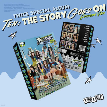 TWICE SPECIAL ALBUM - TEN: THE STORY GOES ON (EPISODE VER.) (PRE-ORDER)