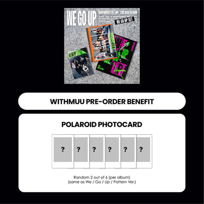 BABYMONSTER 2ND MINI ALBUM - WE GO UP + WITHMUU PHOTOCARD (PRE-ORDER)