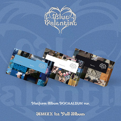 NMIXX 1ST ALBUM - BLUE VALENTINE (PLATFORM ALBUM POCAALBUM VER.) + APPLEMUSIC PHOTOCARD (PRE-ORDER)