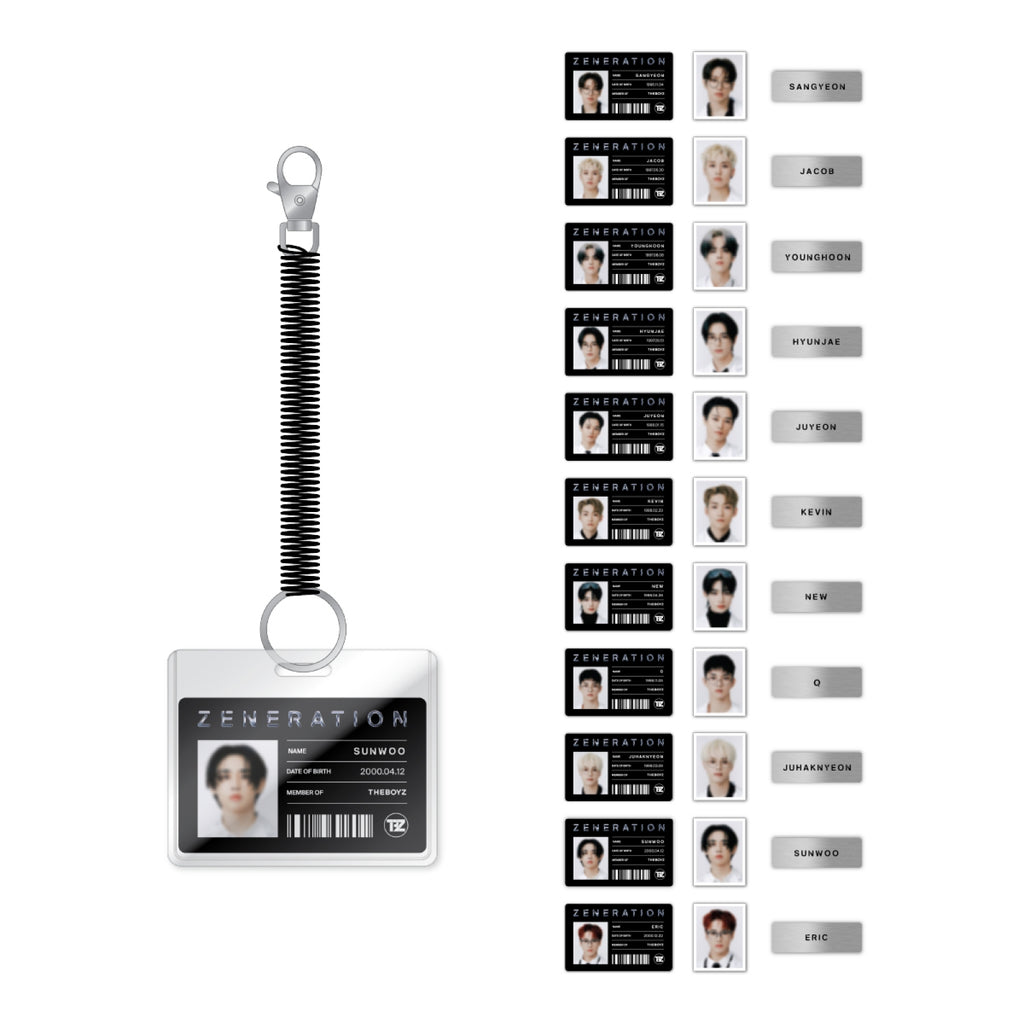 THE BOYZ WORLD TOUR : ZENERATION ENCORE OFFICIAL MD - 12. ID CARD 