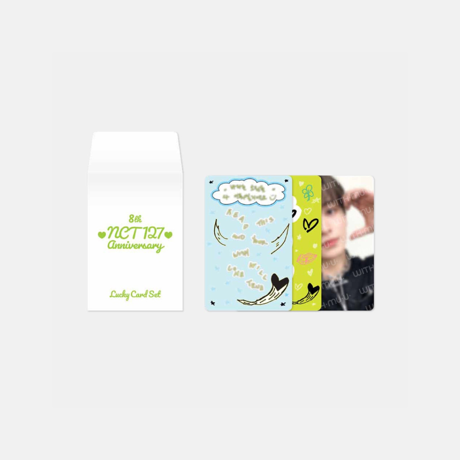 NCT 127 8TH ANNIVERSARY OFFICIAL MD - 01. LUCKY CARD SET
