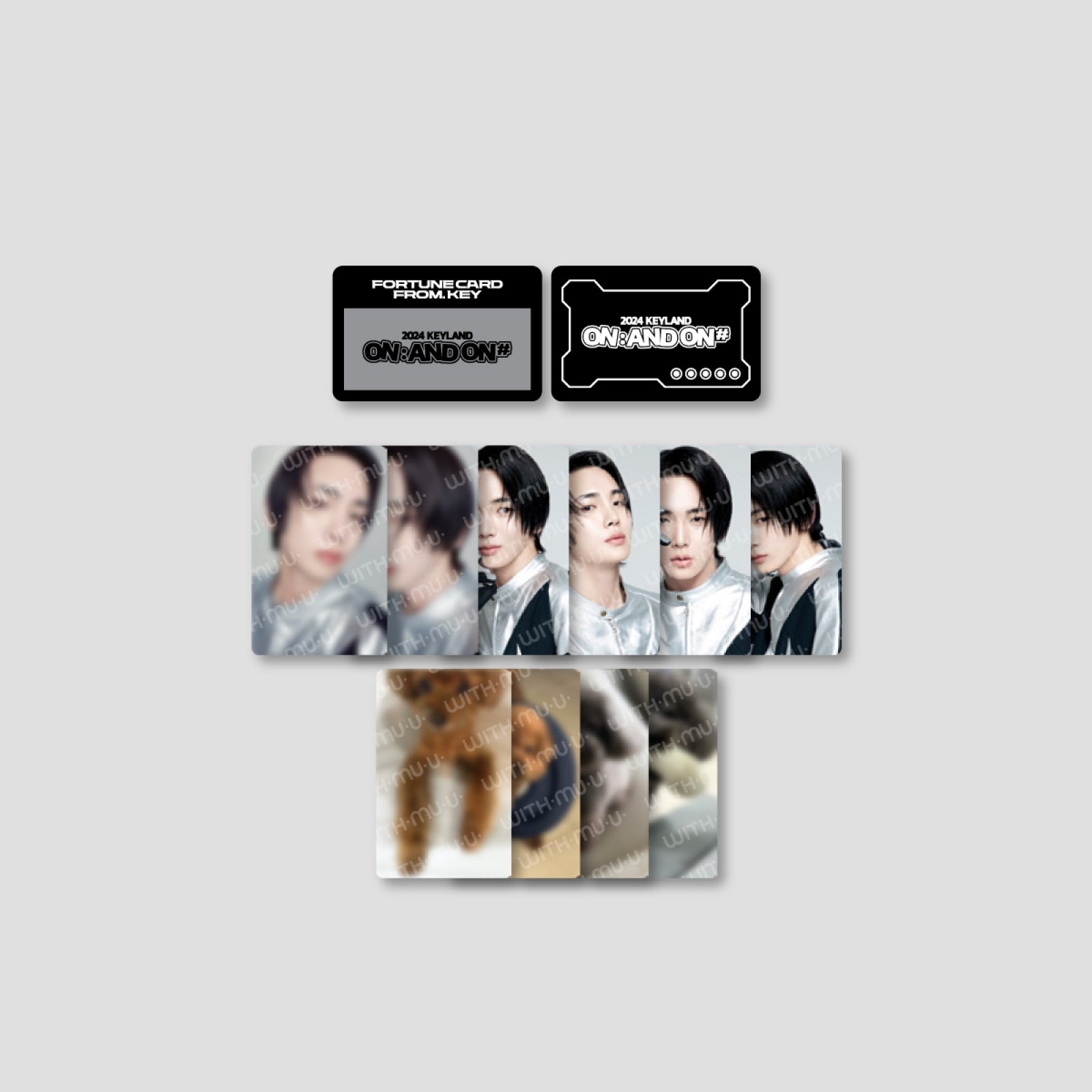 KEY 2024 KEYLAND [ON : AND ON #] OFFICIAL MD - 01. FORTUNE SCRATCH SET (RANDOM)