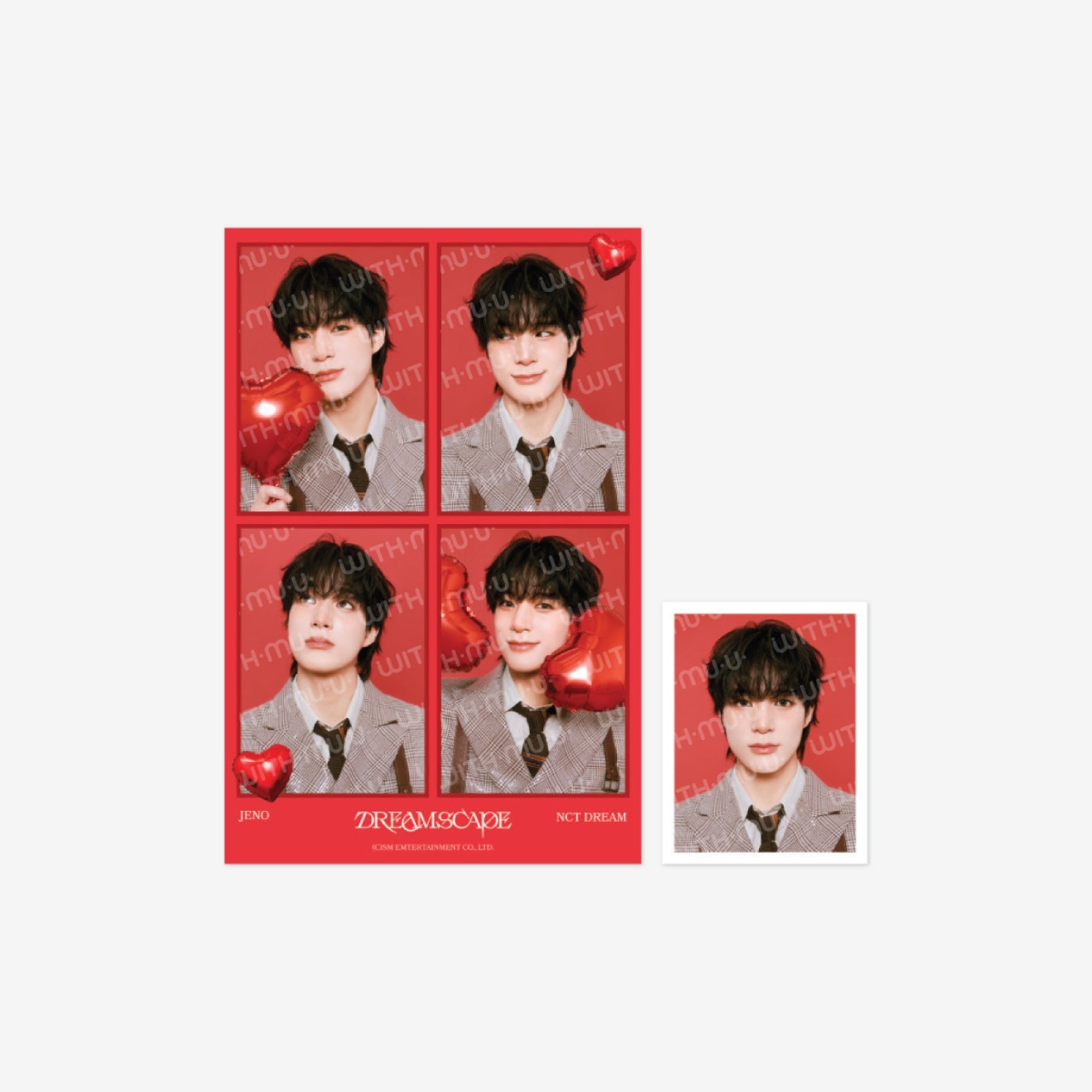 NCT DREAM 2024 [THE DREAM SHOW 3 : DREAMSCAPE] FINALE OFFICIAL MD - 06. 4 CUT + ID PHOTO SET