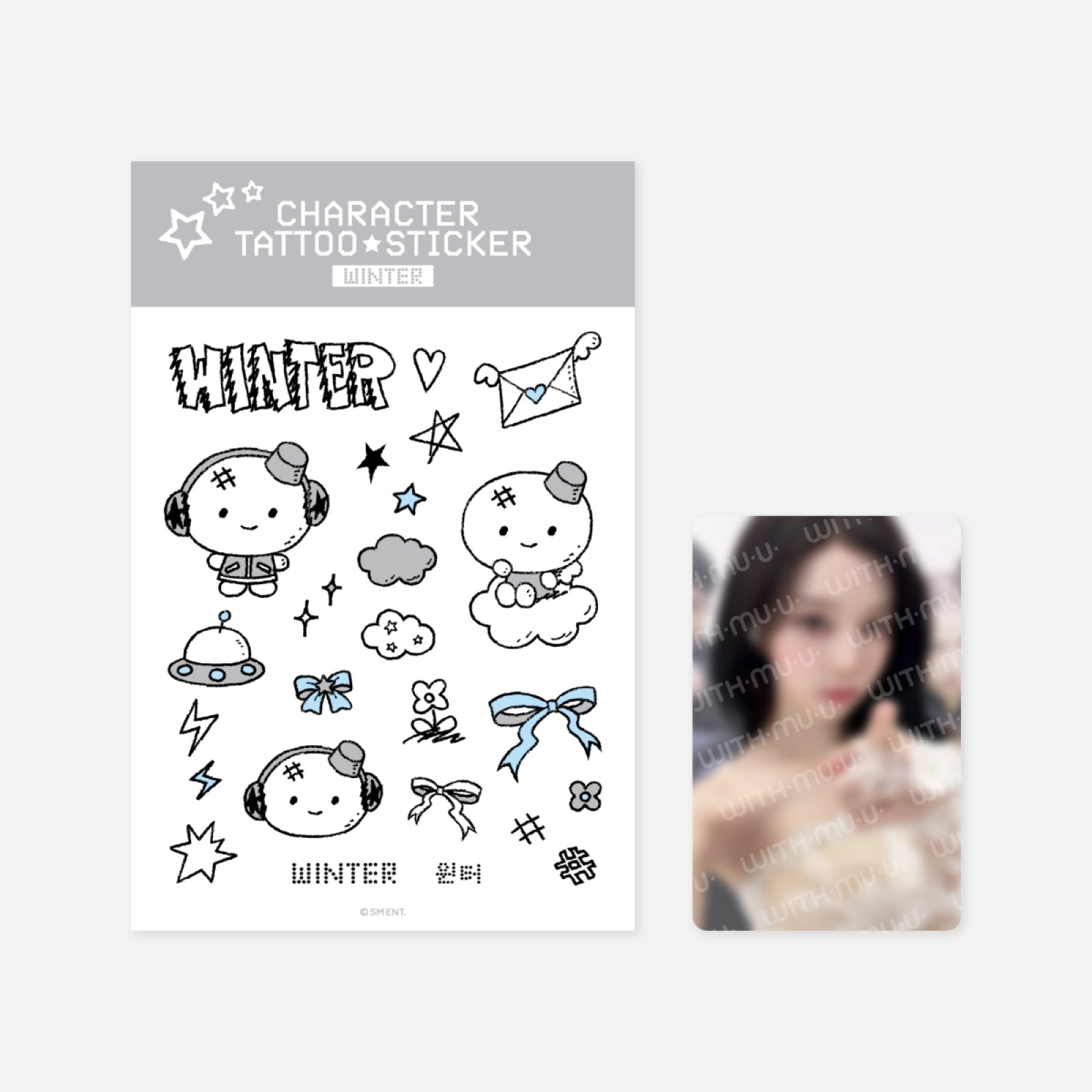 AESPA 2025-26 LIVE TOUR [SYNK : AEXIS LINE] OFFICIAL MD - 08. TATTOO STICKER SET (PRE-ORDER)
