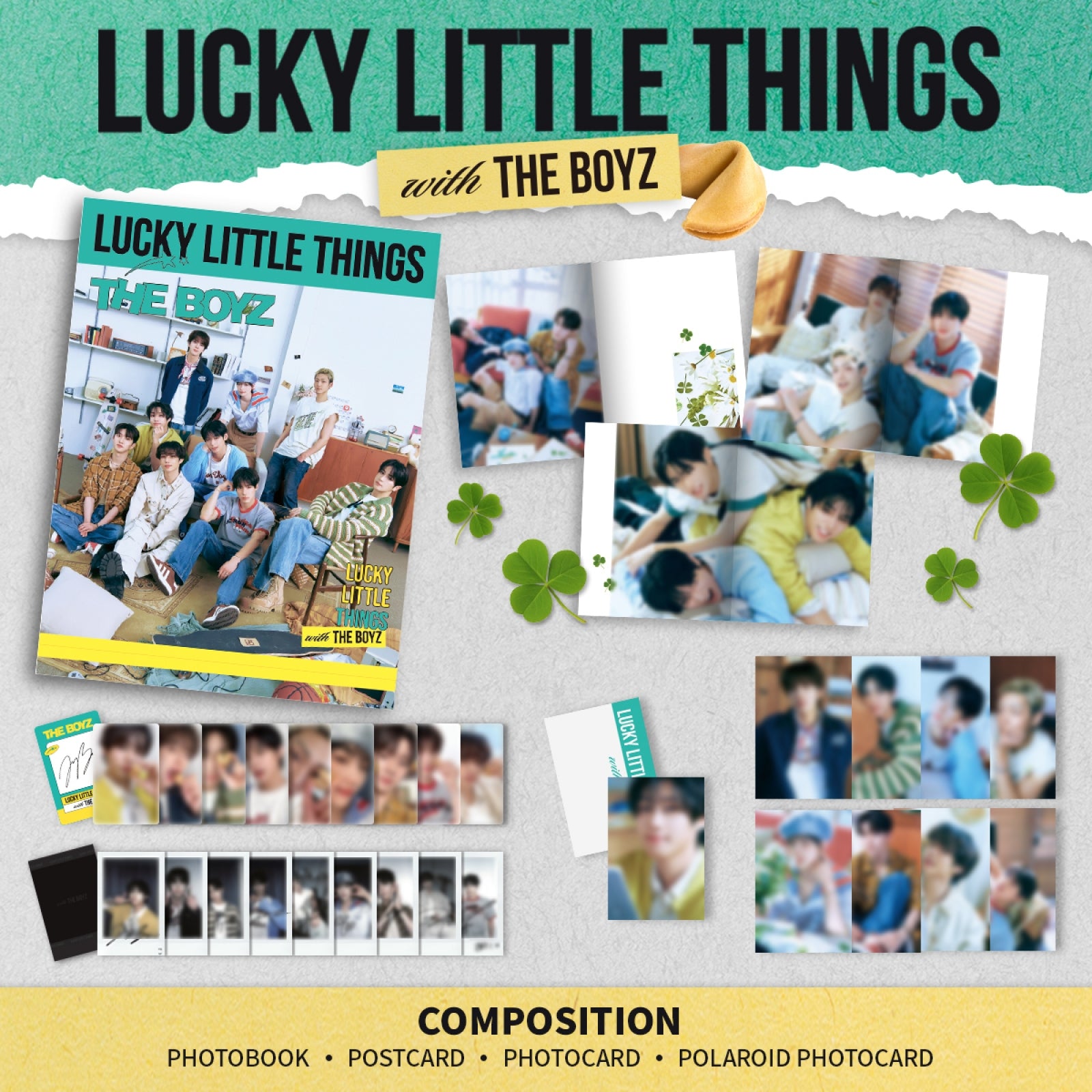 THE BOYZ PHOTOBOOK - LUCKY LITTLE THINGS (PRE-ORDER)