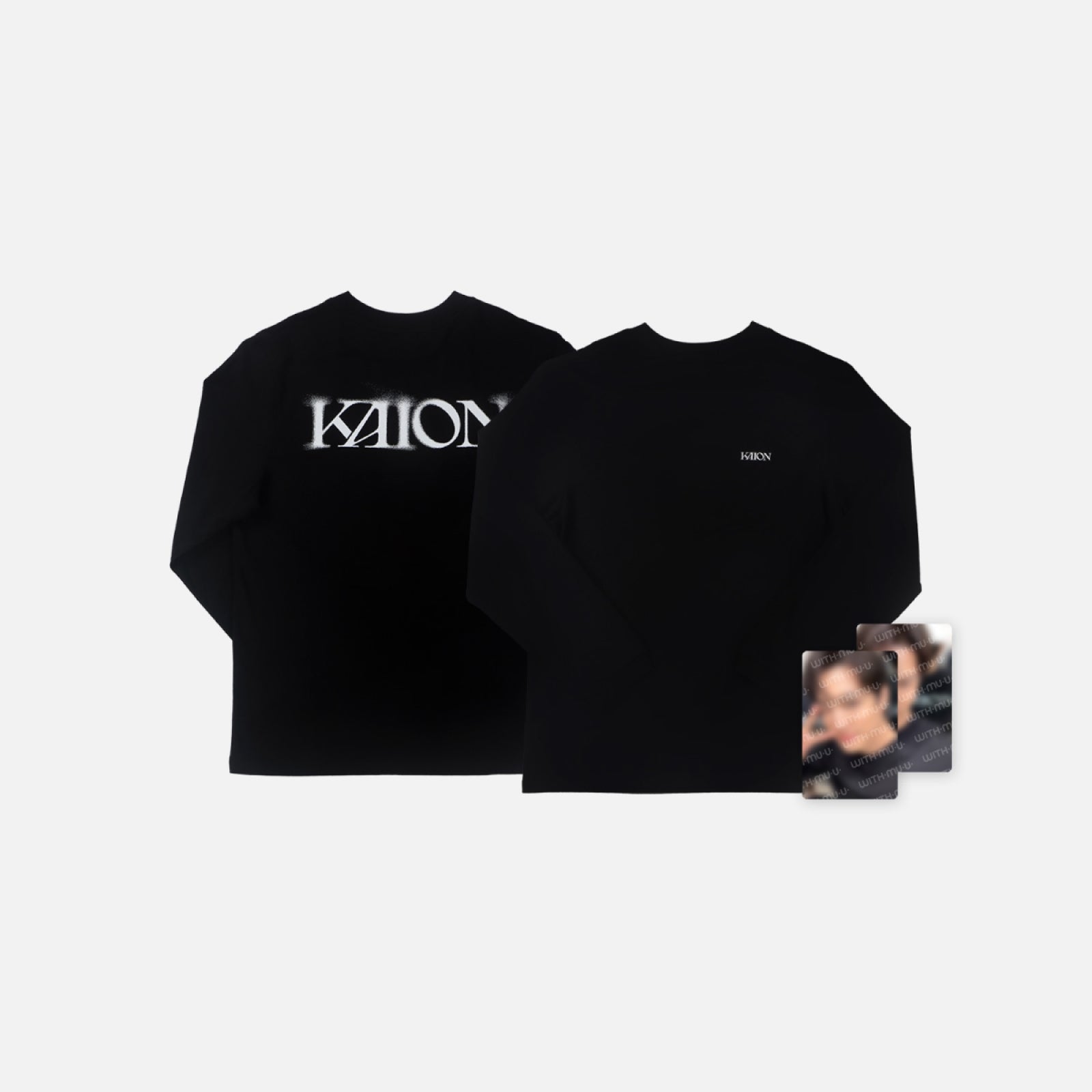 KAI 2025 SOLO CONCERT TOUR [KAION] ENCORE IN SEOUL OFFICIAL MD - 03. LONG SLEEVE SET (BLACK VER.) (PRE-ORDER)