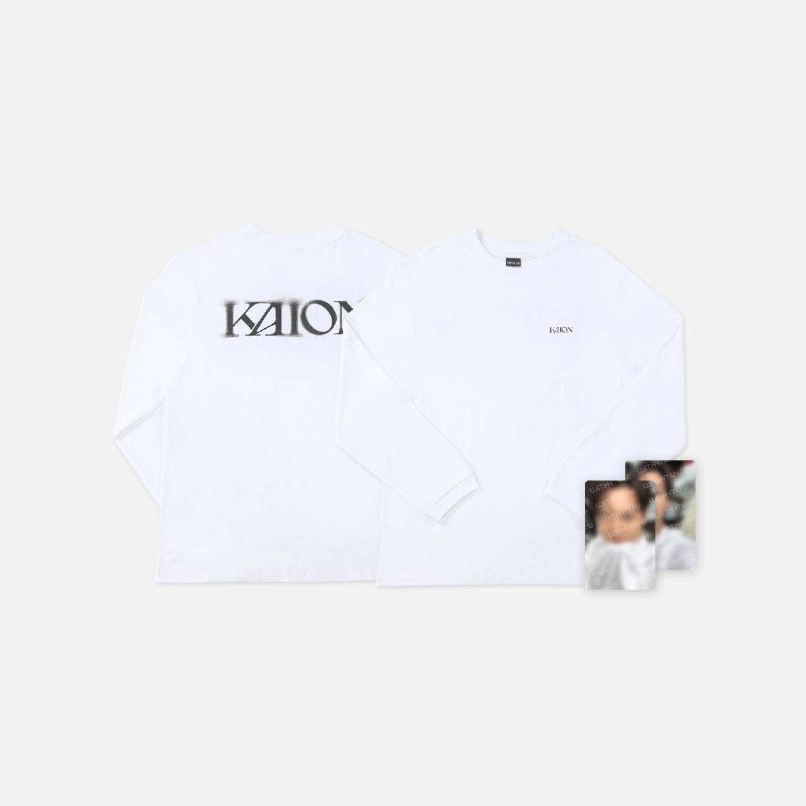 KAI 2025 SOLO CONCERT TOUR [KAION] ENCORE IN SEOUL OFFICIAL MD - 02. LONG SLEEVE SET (WHITE VER.) (PRE-ORDER)
