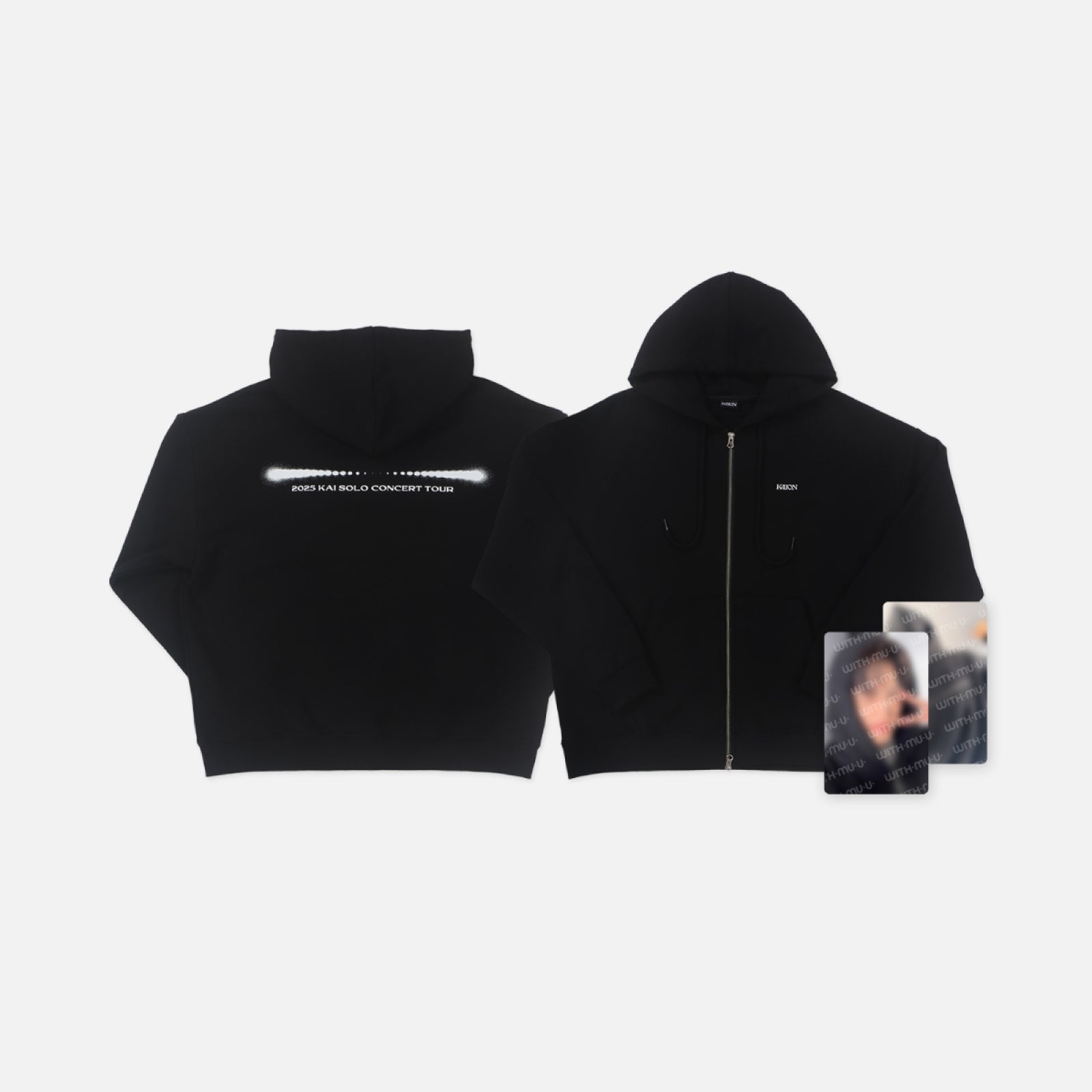 KAI 2025 SOLO CONCERT TOUR [KAION] ENCORE IN SEOUL OFFICIAL MD - 01. ZIP UP HOODIE SET (PRE-ORDER)