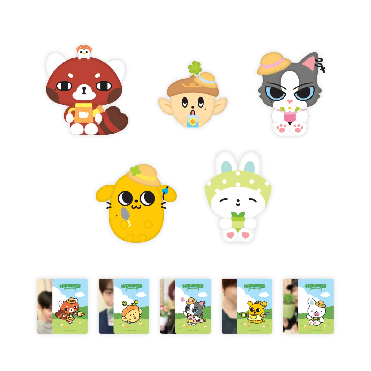 AND2BLE 2026 CHARACTER POP-UP [N:DVERSE GARDENING] OFFICIAL MD - 02. GARDENING PLUSH DOLL (PRE-ORDER)