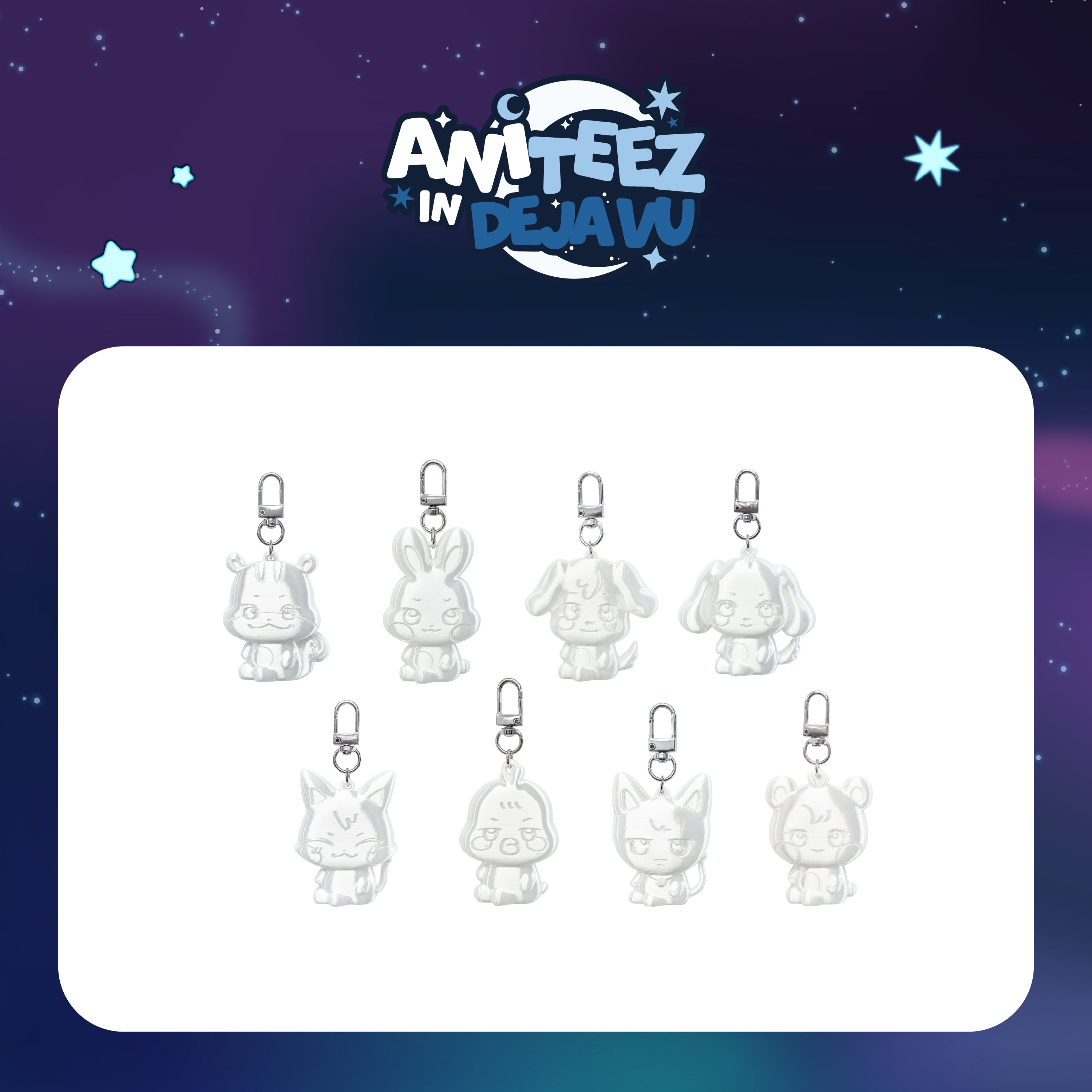 ATEEZ X ANITEEZ POP-UP [ANITEEZ IN DEJA VU] OFFICIAL MD - 17. CAN OPENER KEYRING (PRE-ORDER)