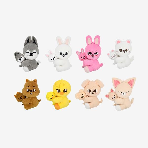 STRAY KIDS WORLD TOUR [dominATE : celebrATE] POP-UP OFFICIAL MD - 23. SKZOO MAGNET PLUSH SET (PRE-ORDER)