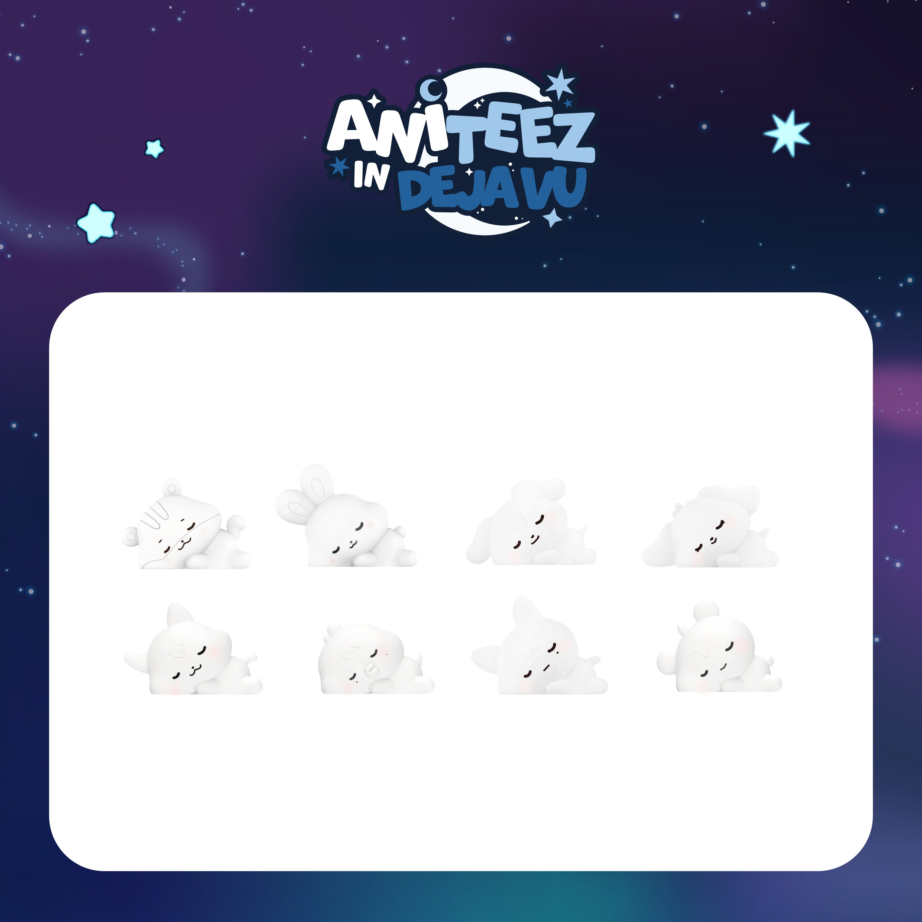ATEEZ X ANITEEZ POP-UP [ANITEEZ IN DEJA VU] OFFICIAL MD - 19. TINY MOOD LAMP (PRE-ORDER)