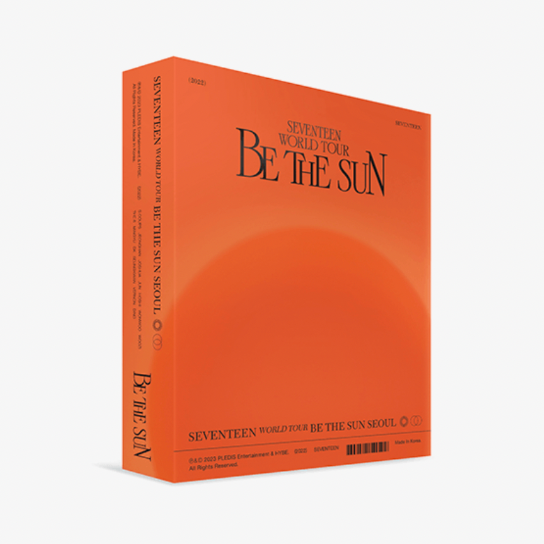 SEVENTEEN WORLD TOUR [BE THE SUN] - SEOUL (DVD)
