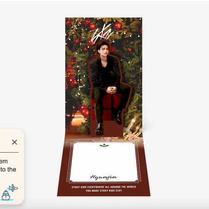 STRAY KIDS XMAS POPUP STORE 2023 OFFICIAL MD - 05. POPUP POST CARD