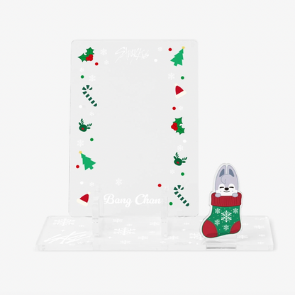 STRAY KIDS XMAS POPUP STORE 2023 OFFICIAL MD - 08. ACRYLIC PHOTOCARD FRAME