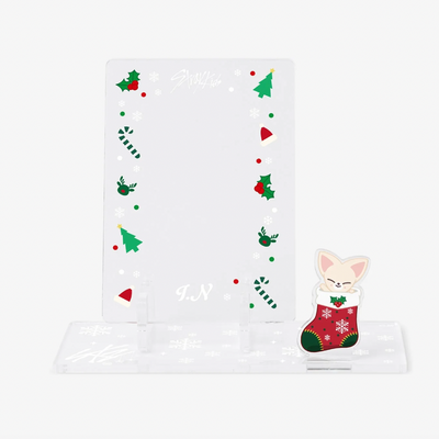 STRAY KIDS XMAS POPUP STORE 2023 OFFICIAL MD - 08. ACRYLIC PHOTOCARD FRAME