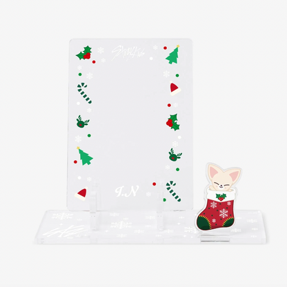 STRAY KIDS XMAS POPUP STORE 2023 OFFICIAL MD - 08. ACRYLIC PHOTOCARD FRAME