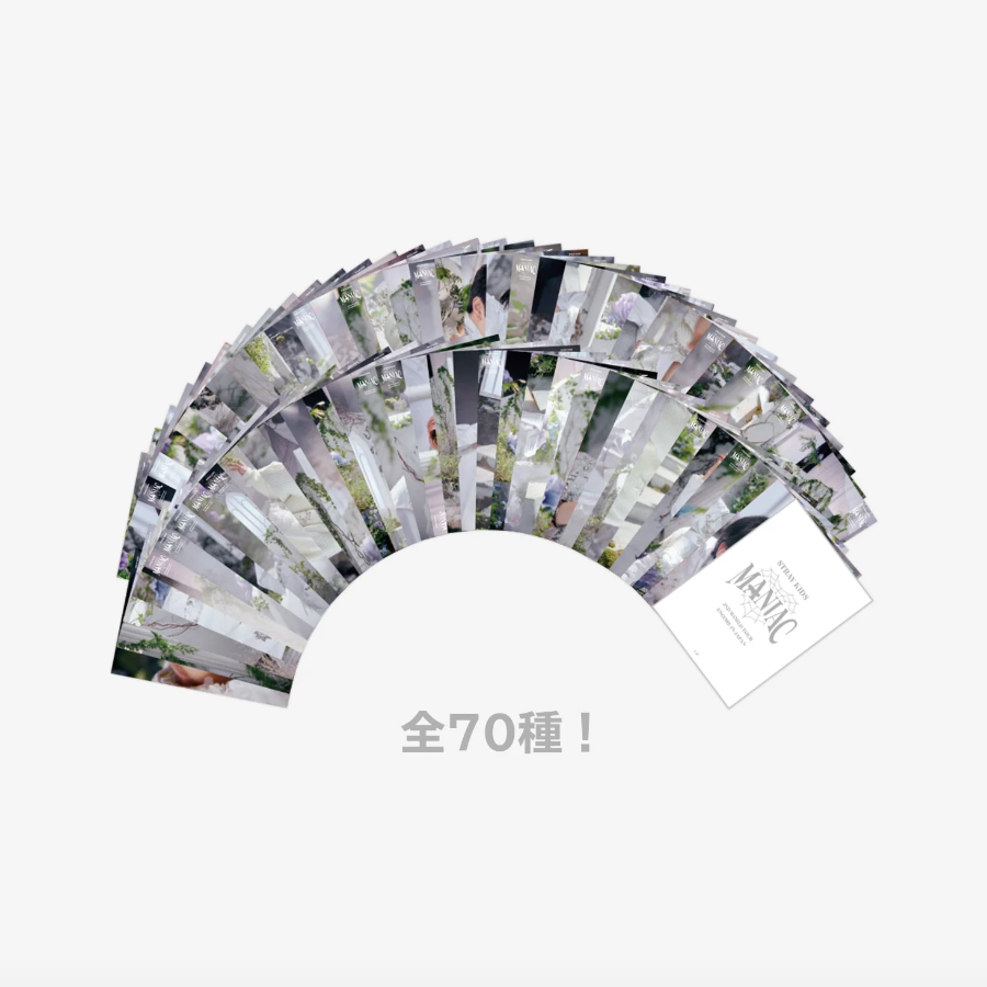 STRAY KIDS 2ND WORLD TOUR [MANIAC ENCORE] IN JAPAN OFFICIAL MD - 01. RANDOM TRADING CARD