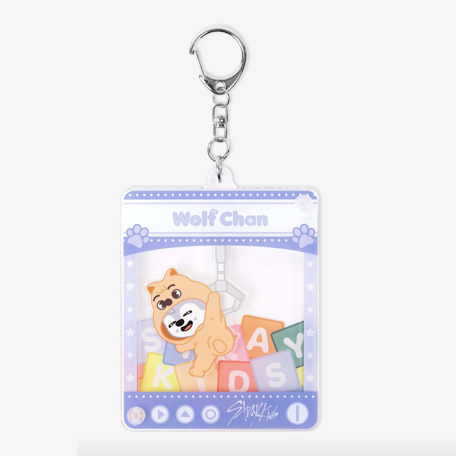 STRAY KIDS FAN CONNECTING 2024 [SKZ TOY WORLD] OFFICIAL MD - 24. TOY KEY HOLDER