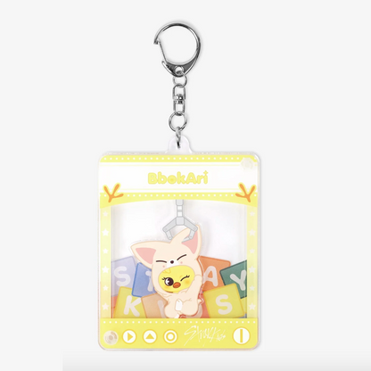 STRAY KIDS FAN CONNECTING 2024 [SKZ TOY WORLD] OFFICIAL MD - 24. TOY KEY HOLDER