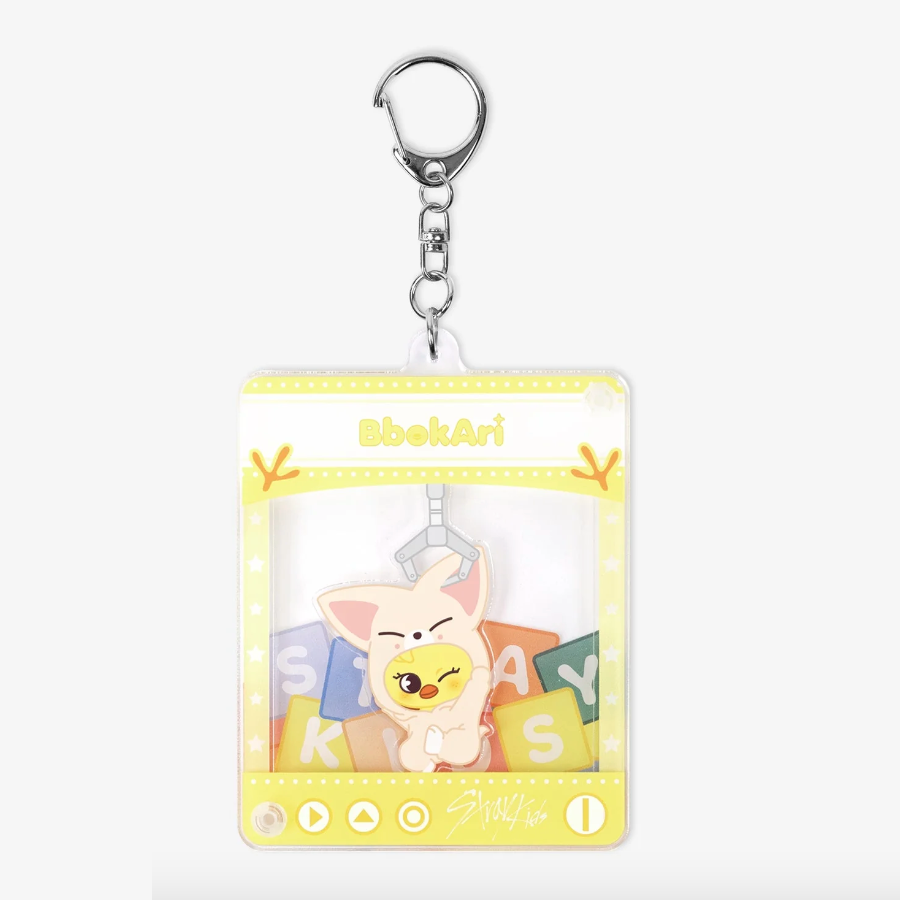 STRAY KIDS FAN CONNECTING 2024 [SKZ TOY WORLD] OFFICIAL MD - 24. TOY KEY HOLDER