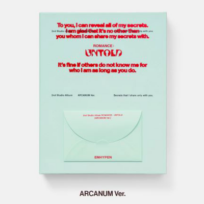 ENHYPEN 2ND ALBUM - ROMANCE : UNTOLD
