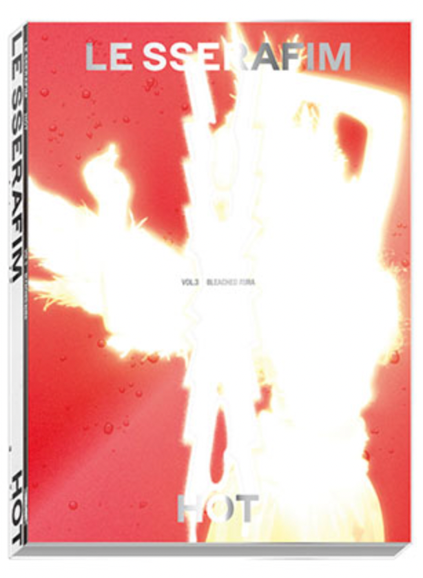 LE SSERAFIM 5TH MINI ALBUM - HOT + WITHMUU PHOTOCARD + GROUP PHOTOCARD (LD VER.)