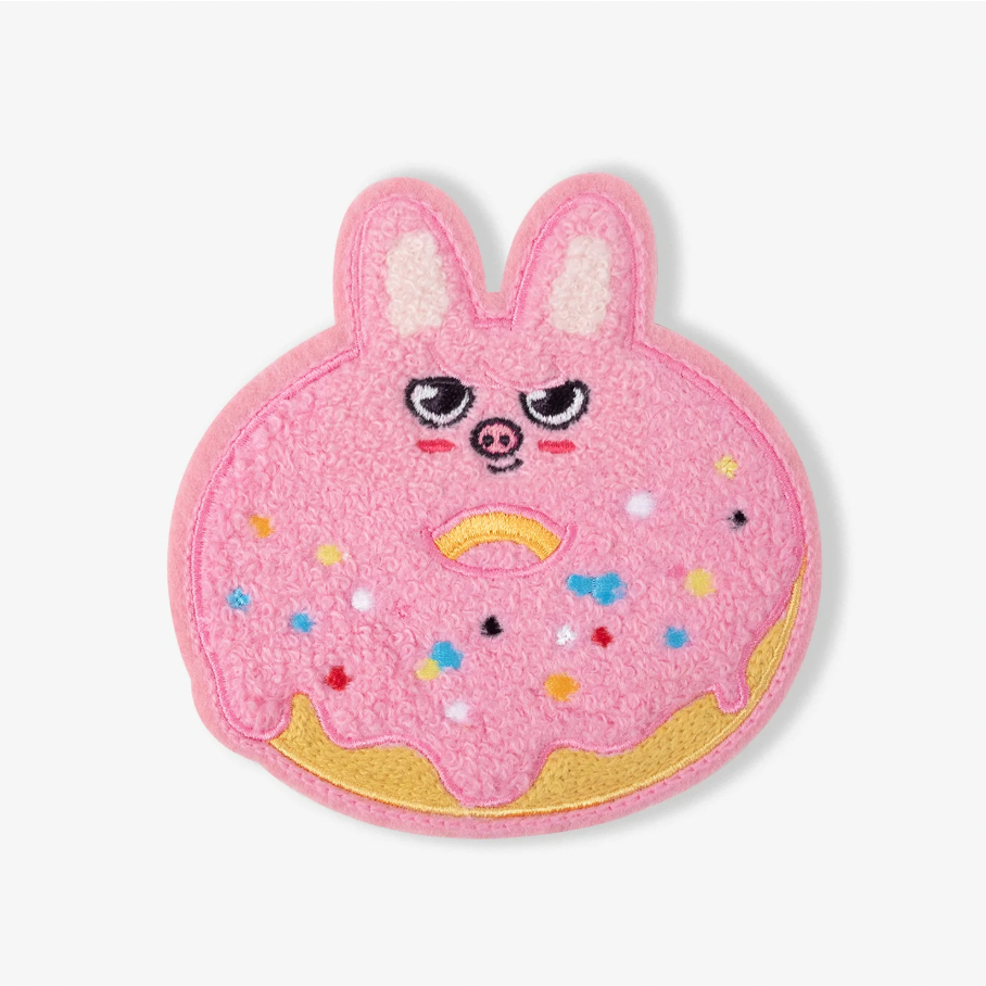 STRAY KIDS [SKZOO POPUP STORE 2025] OFFICIAL MD - 15. CHENILLE EMBROIDERY COASTER (PRE-ORDER)
