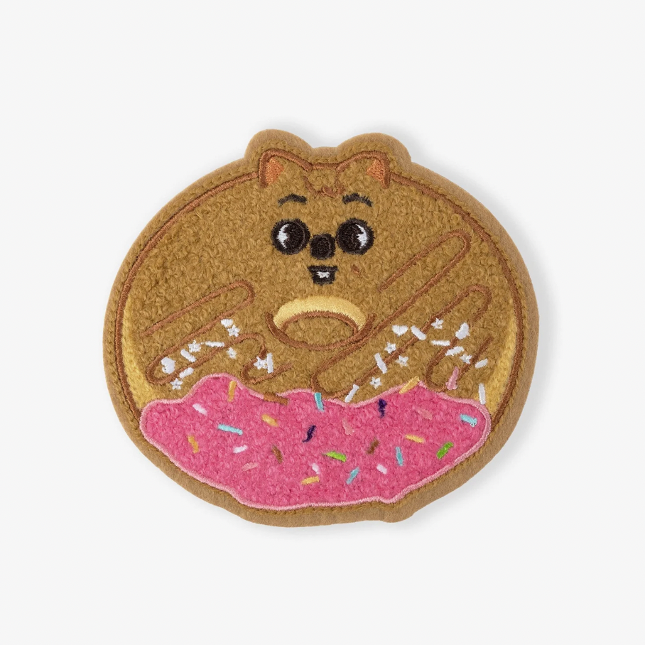 STRAY KIDS [SKZOO POPUP STORE 2025] OFFICIAL MD - 15. CHENILLE EMBROIDERY COASTER (PRE-ORDER)