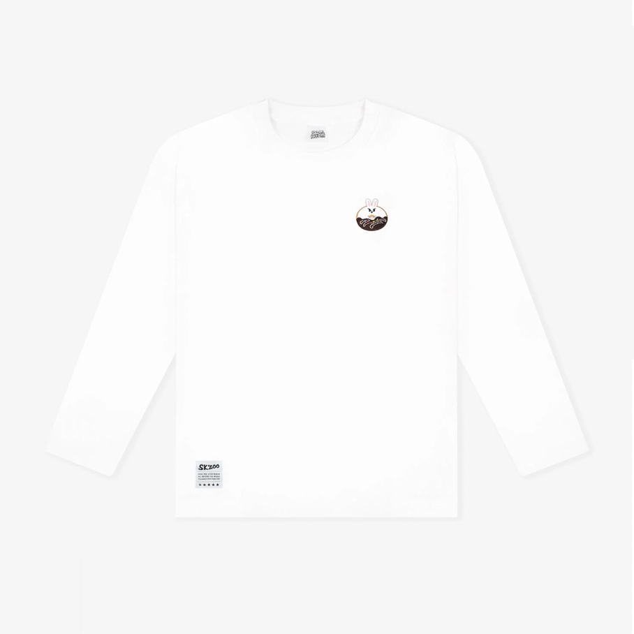 STRAY KIDS [SKZOO POPUP STORE 2025] OFFICIAL MD - 11. LONG SLEEVE T-SHIRT (PRE-ORDER)