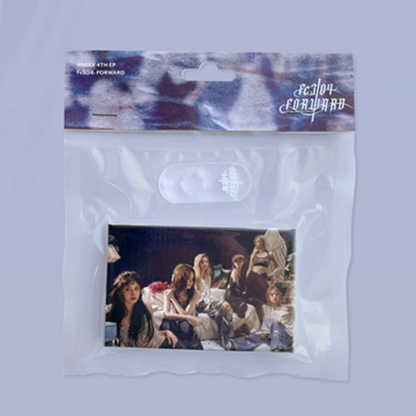 NMIXX 4TH EP ALBUM - FE3O4: FORWARD (PLATFORM ALBUM POCAALBUM VER.) + APPLEMUSIC CIRCLE PHOTOCARD