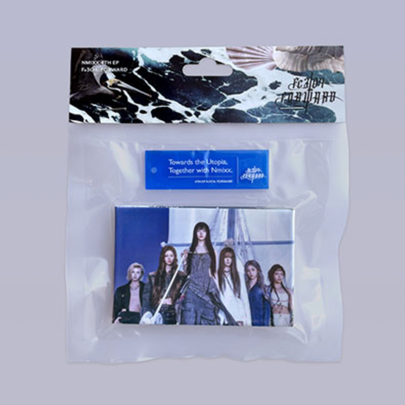 NMIXX 4TH EP ALBUM - FE3O4: FORWARD (PLATFORM ALBUM POCAALBUM VER.) + APPLEMUSIC CIRCLE PHOTOCARD