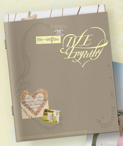 IVE 3RD EP ALBUM - IVE EMPATHY (STANDARD VER.) + WITHMUU PHOTOCARD (FS & VC VER.)