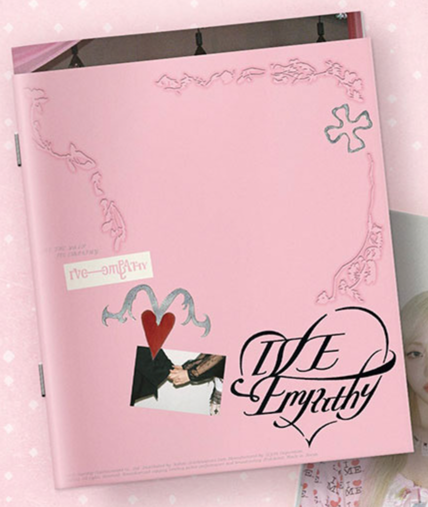 IVE 3RD EP ALBUM - IVE EMPATHY (STANDARD VER.) + WITHMUU PHOTOCARD (FS & VC VER.)