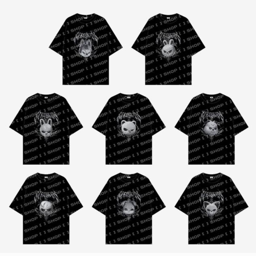 STRAY KIDS WORLD TOUR [DOMINATE] OFFICIAL MD - EVIL SKZOO T-SHIRT (PRE-ORDER)