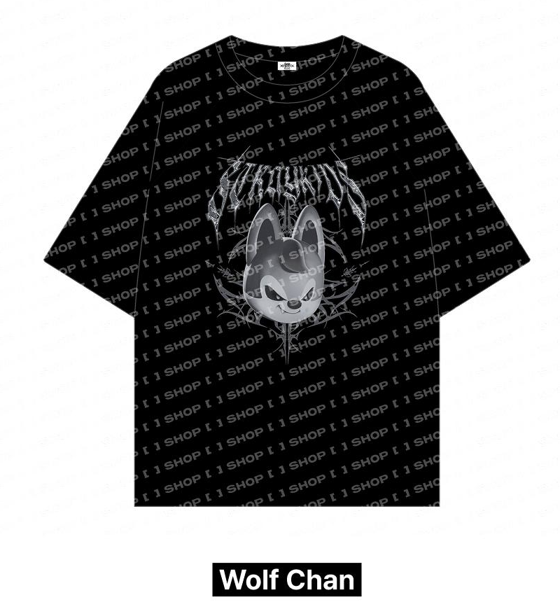 STRAY KIDS WORLD TOUR [DOMINATE] OFFICIAL MD - EVIL SKZOO T-SHIRT (PRE-ORDER)