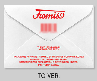 FROMIS_9 6TH MINI ALBUM - FROM OUR 20'S (POSTCARD VER.)